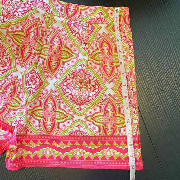 Flying Tomato Pink and Orange Patterned Skort - Picture 4 of 4